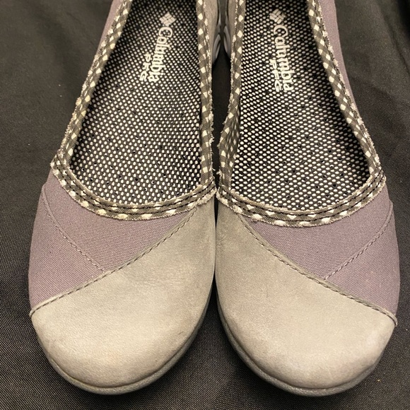Columbia Shoes - Columbia- Blue/Grey - Flats, Size: 7.5, Womens‎